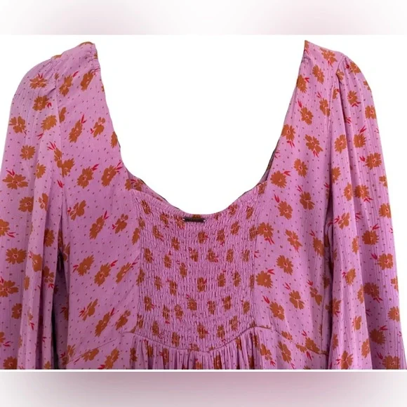 Billabong heartland long sleeve mini dress- Size Small - Picture 7 of 10